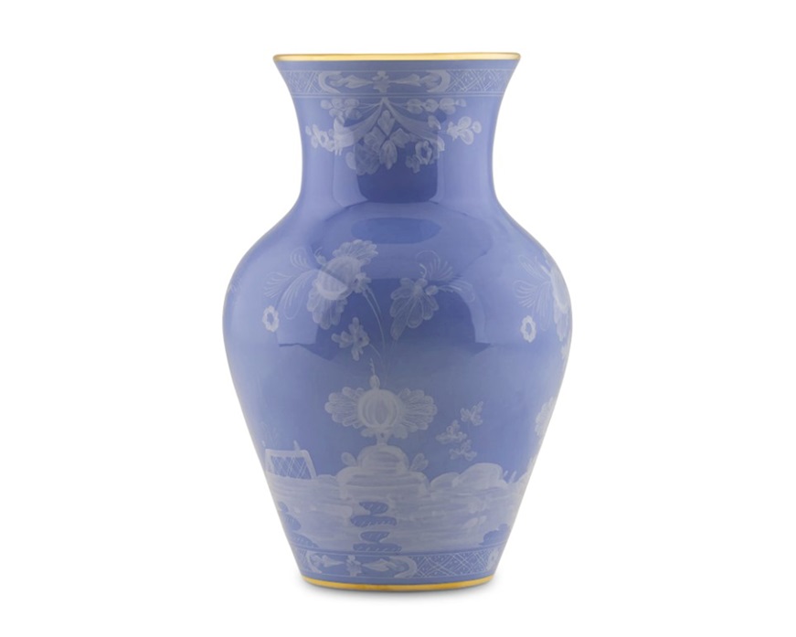 Ming Vase Oriente Italiano Pervinc porcelain Richard Ginori