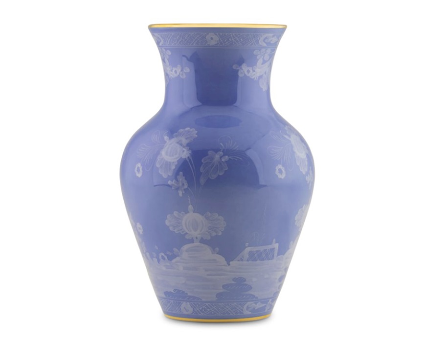 Ming Vase Oriente Italiano Pervinc porcelain Richard Ginori