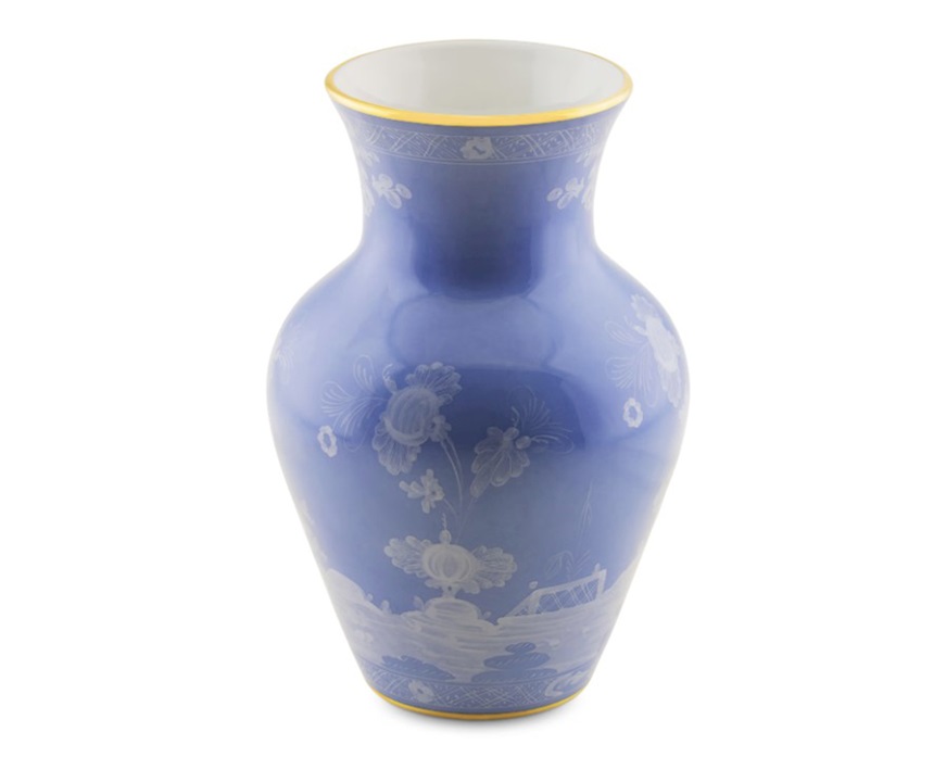 Ming Vase Oriente Italiano Pervinc porcelain Richard Ginori