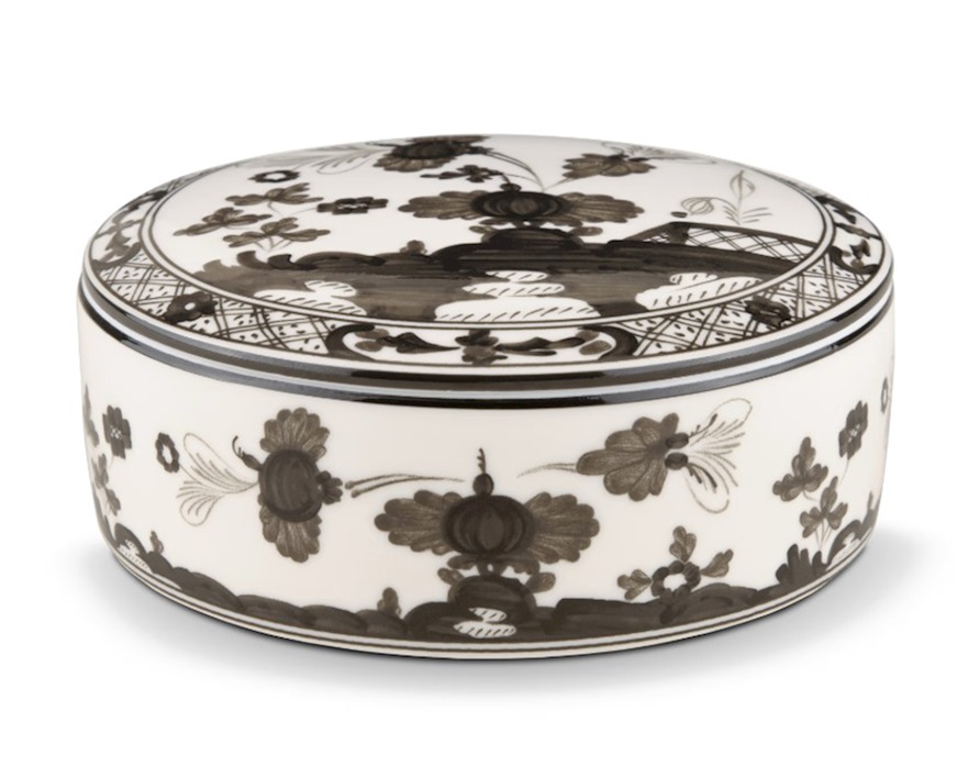 Scatola Oriente Italiano Albus porcellana Richard Ginori