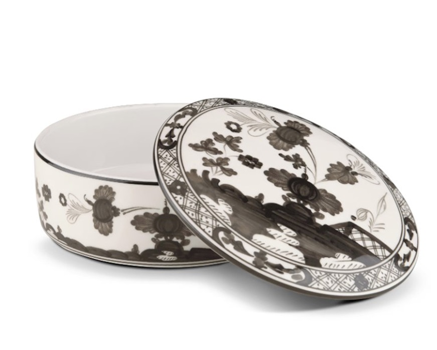 Scatola Oriente Italiano Albus porcellana Richard Ginori