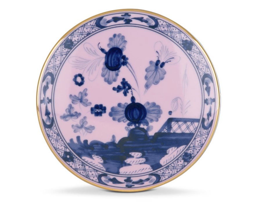 Scatola Oriente Italiano Azalea porcellana Richard Ginori