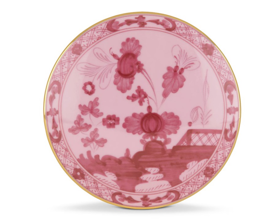 Scatola Oriente Italiano Porpora porcellana Richard Ginori