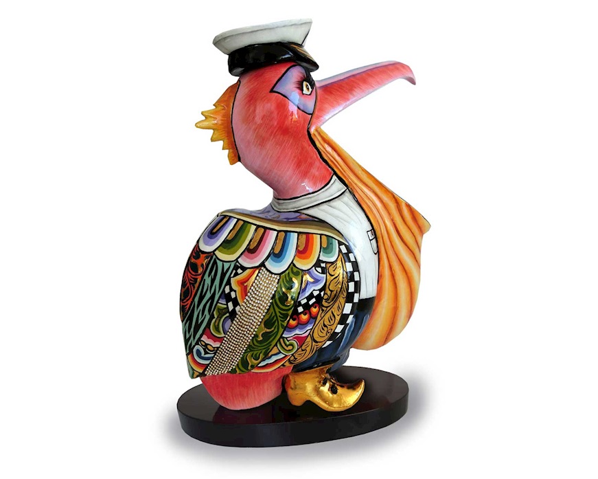 Pelican Petros hand painted Tom's Drag