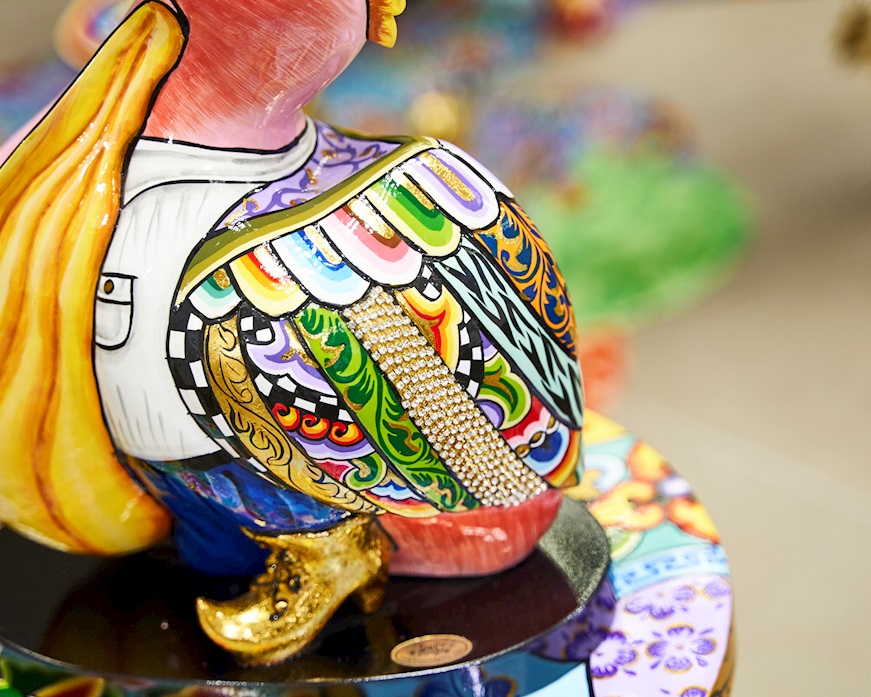 Pelican Petros hand painted Tom's Drag