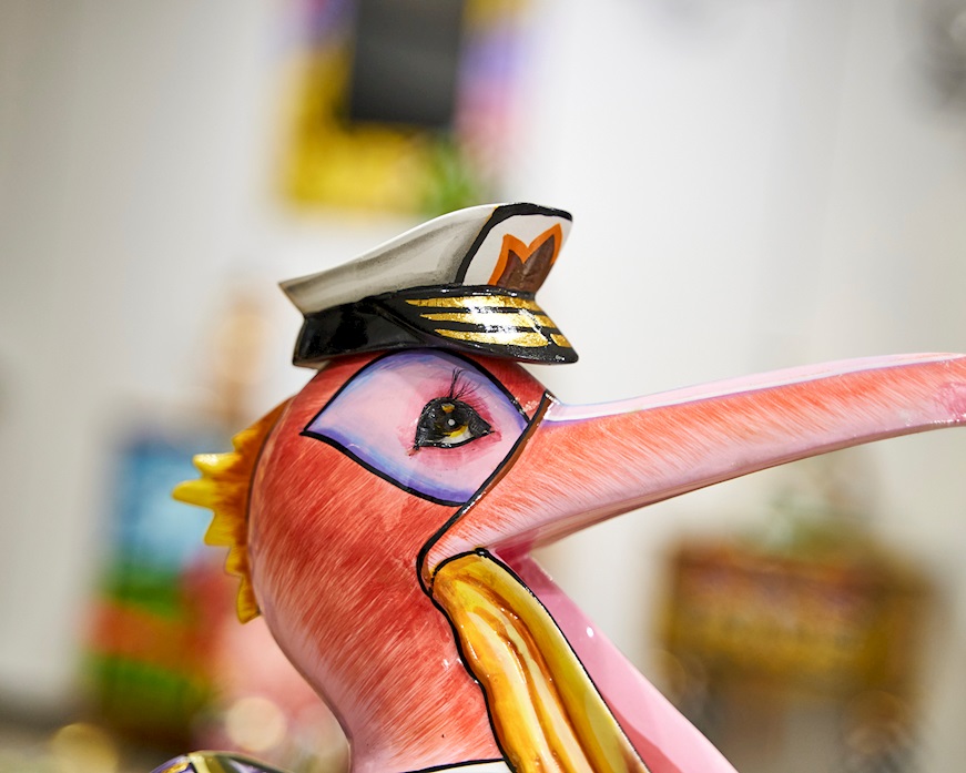 Pelican Petros hand painted Tom's Drag