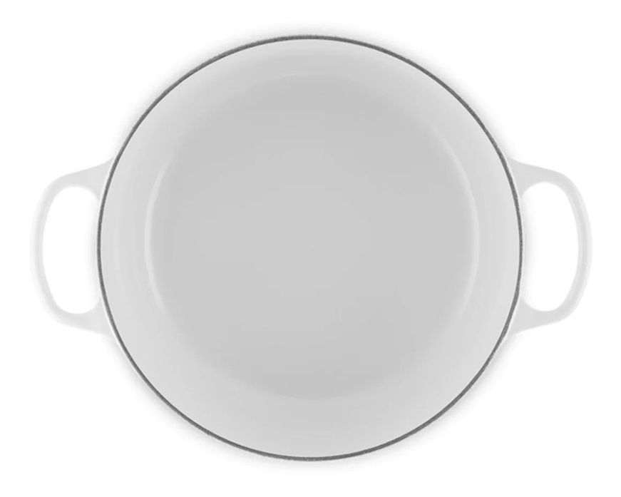 Cocotte rotonda Evolution ghisa white Le Creuset