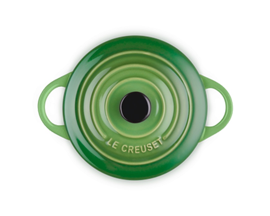 Mini cocotte gres verde bamboo Le Creuset