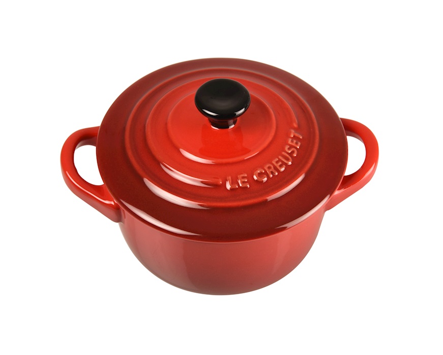 Mini cocotte gres ciliegia Le Creuset