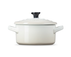 Mini cocotte gres meringue Le Creuset
