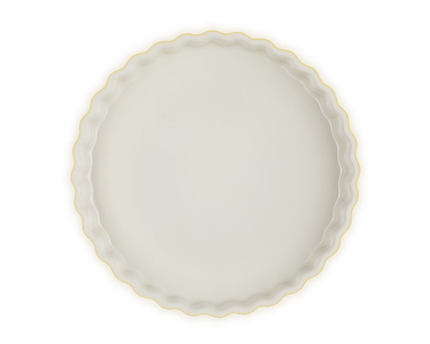 Tortiera rotonda Tradition gres nectar Le Creuset
