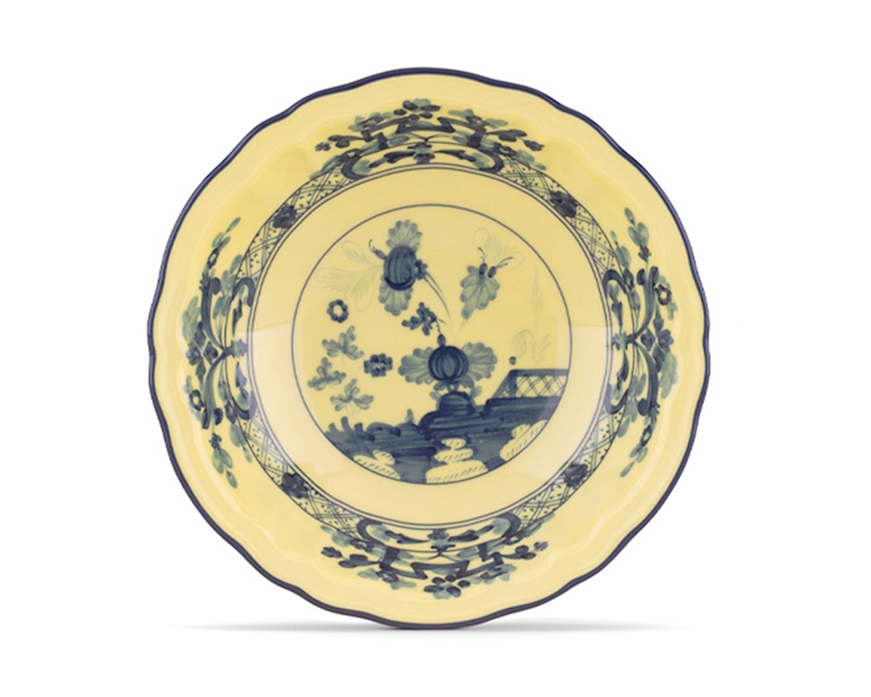 Bowl Oriente Italiano Citrino porcelain Richard Ginori