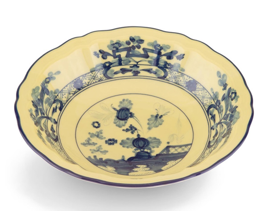 Bowl Oriente Italiano Citrino porcelain Richard Ginori