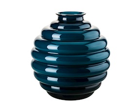 Vaso Decò vetro di Murano orizzonte Venini