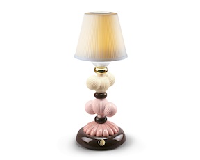 Lampada da tavolo Firefly Cactus porcellana Autunno Dorato Lladro'