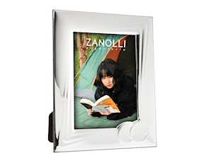 Picture frame Wedding Rings pvd Silver Selezione Zanolli
