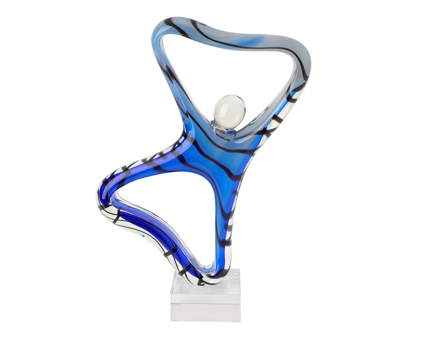 Trophy in blown glass Selezione Zanolli