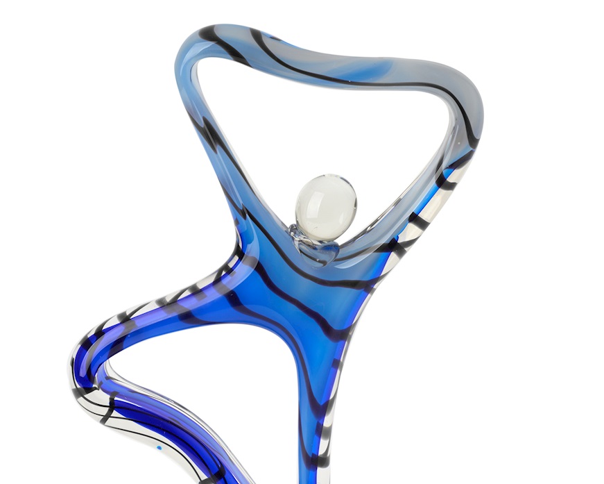 Trophy in blown glass Selezione Zanolli