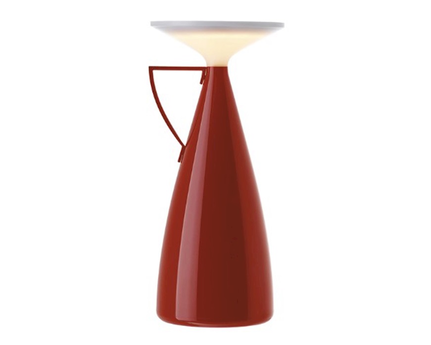Lamp Camomille burgundy Kartell