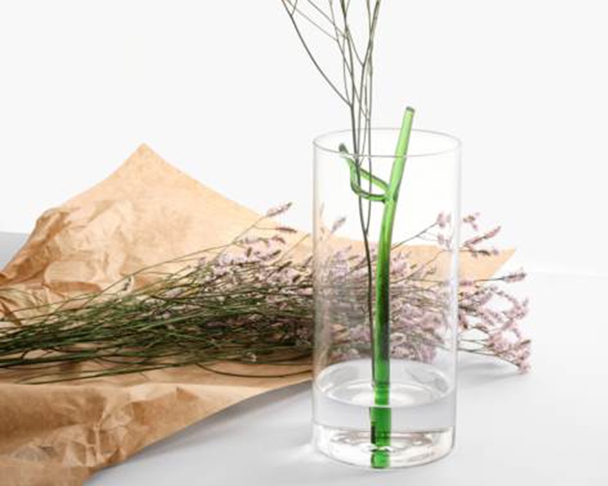 Vase Foglia green leaf Ichendorf