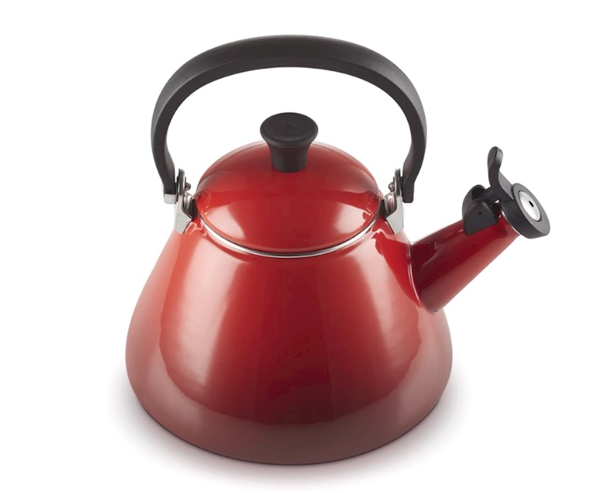 Bollitore Kone acciaio ciliegia Le Creuset