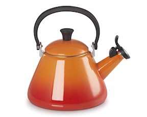 Bollitore Kone acciaio arancio Le Creuset