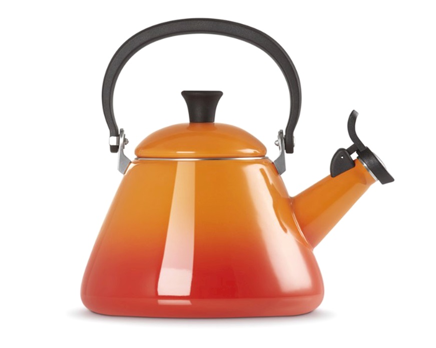 Bollitore Kone acciaio arancio Le Creuset