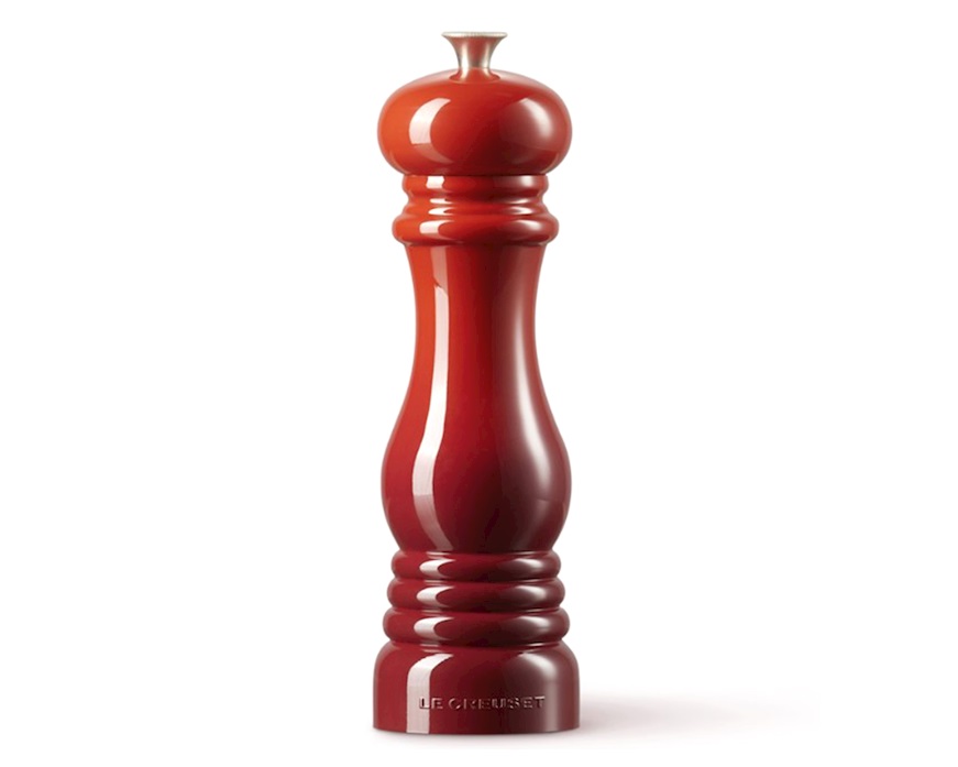 Pepper grinder cerise Le Creuset