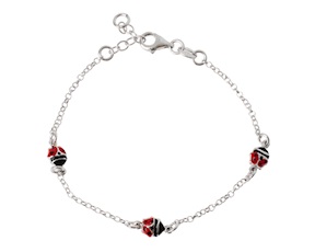 Bracciale bimba argento coccinelle Selezione Zanolli