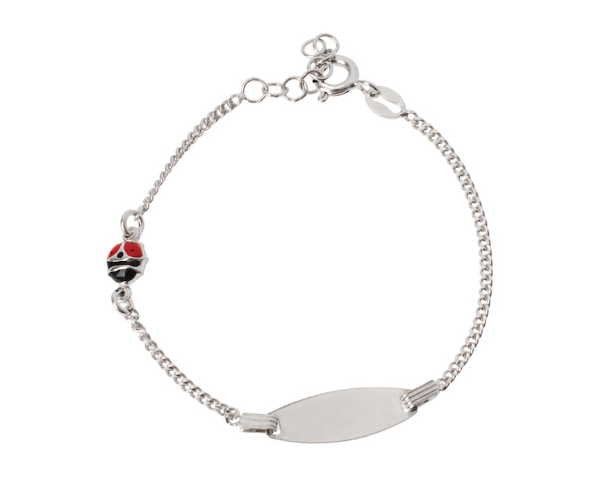 Bracciale bimba argento coccinella Selezione Zanolli