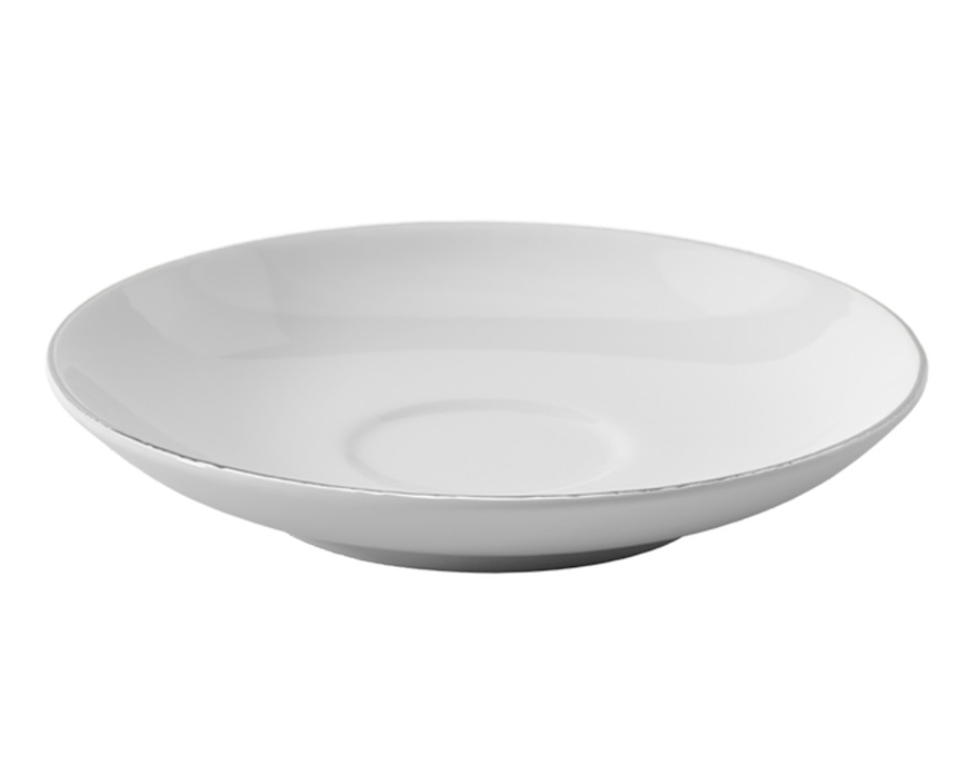 Piatto tazza espresso Anmut Platinum n.1 porcellana Villeroy & Boch