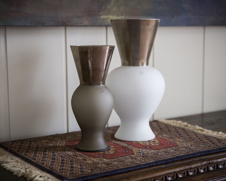 Vaso Principe vetro di Murano talpa Venini