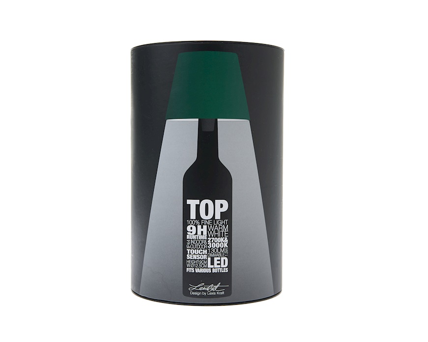 Lamp Top with green hat Sompex