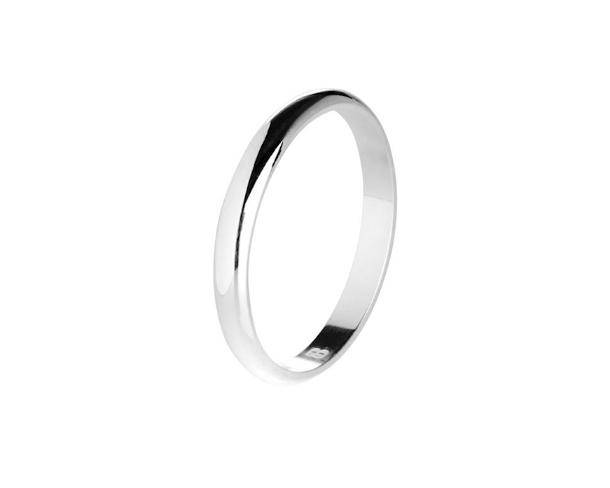 Wedding ring Classic silver Boccadamo