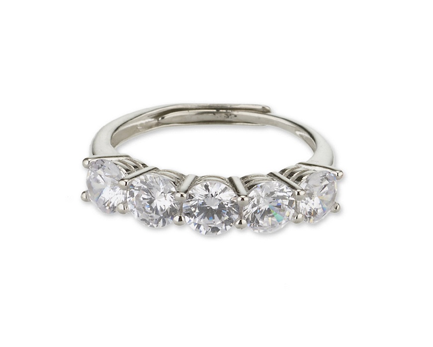 Anello argento con cubic zirconia Sovrani