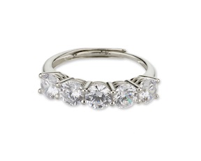 Anello argento con cubic zirconia Sovrani