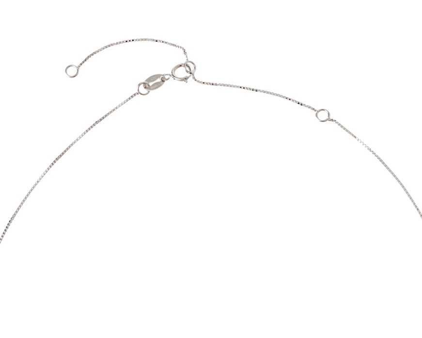 Parure collana e orecchini argento con zirconi acquamarina Sovrani