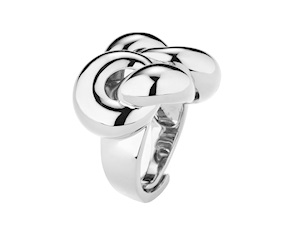 Anello ottone finitura rodio Sovrani