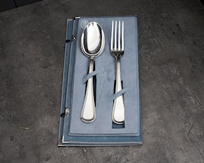 Posate legumi argento 224 grammi 2 pezzi in stile Inglese usato ricondizionato Zanolli Vintage