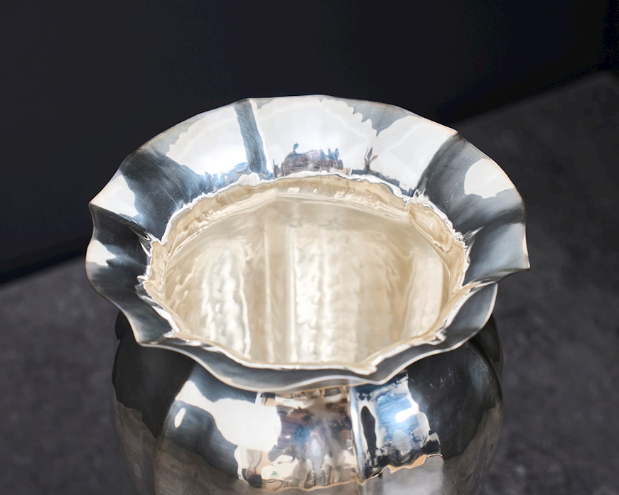 Vaso argento 165 grammi in stile Settecento usato ricondizionato Zanolli Vintage