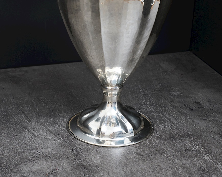 Vaso argento 664,43 grammi in stile Settecento usato ricondizionato Zanolli Vintage