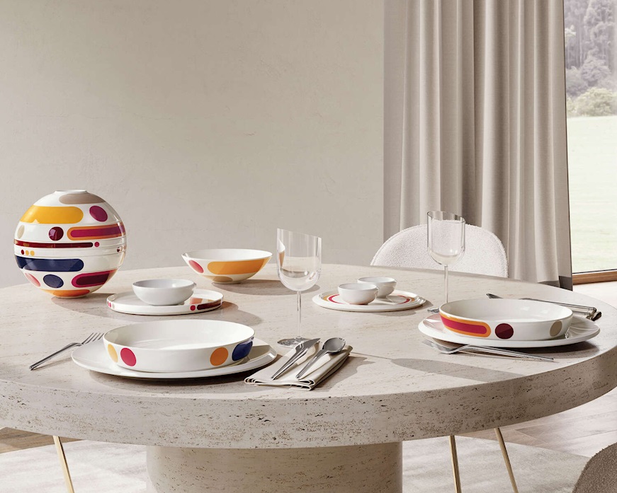 Iconic La Boule porcellana Miami 7 pezzi Villeroy & Boch