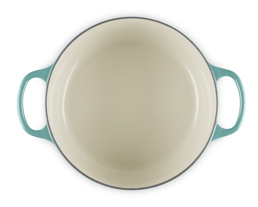 Round cocotte Evolution cast iron riviera Le Creuset