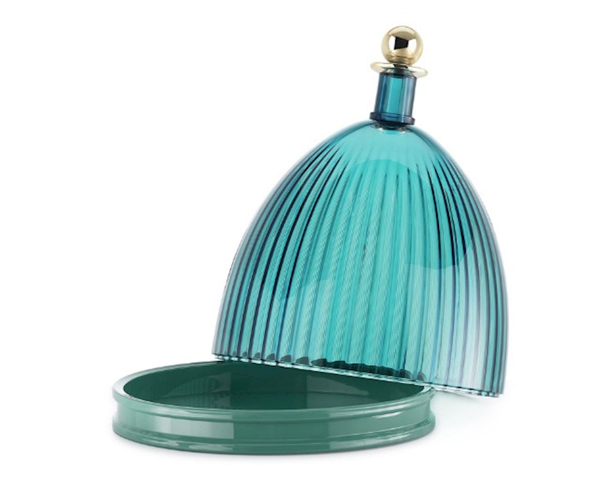 Contenitore La Coupole verde Kartell