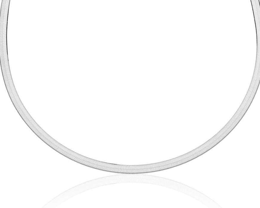 Collana Herringbone argento Unoaerre