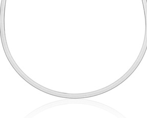 Collana Herringbone argento Unoaerre