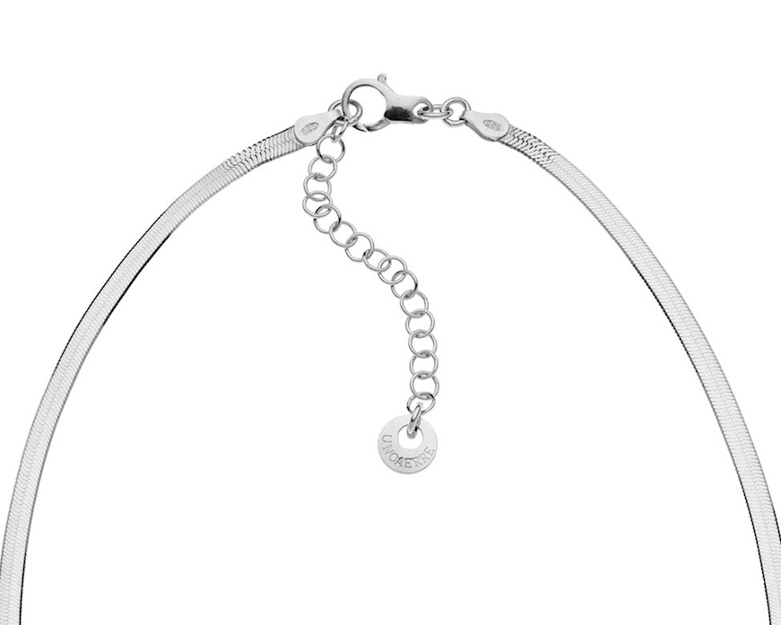 Collana Herringbone argento Unoaerre