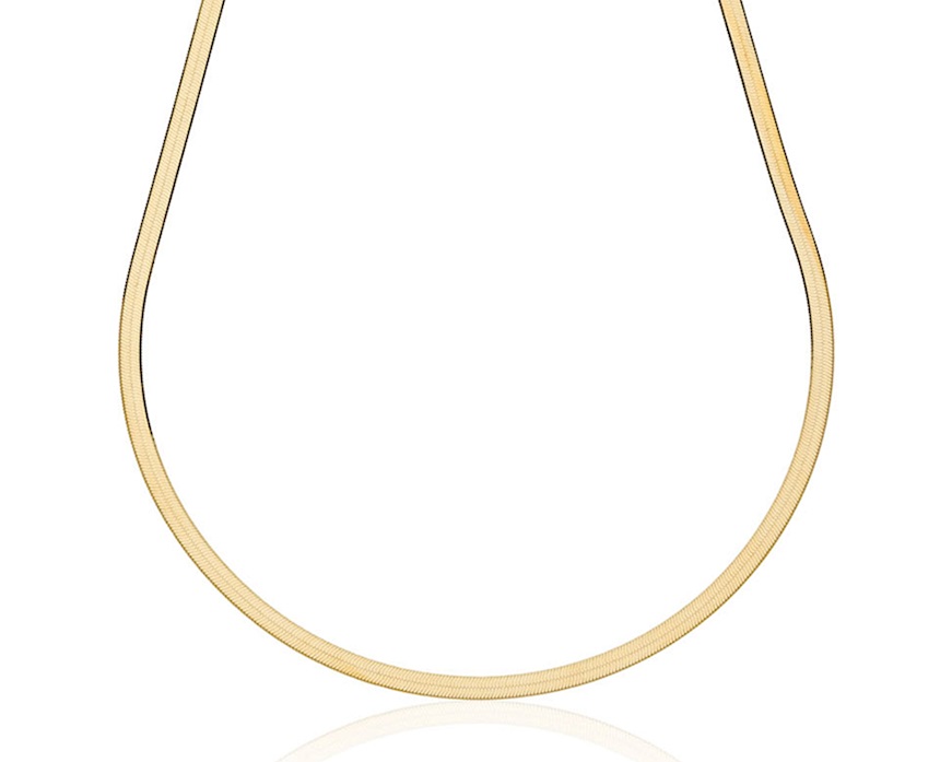 Collana Herringbone argento Unoaerre