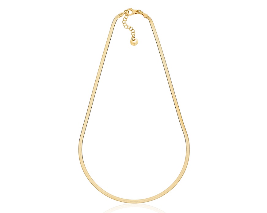 Collana Herringbone argento Unoaerre