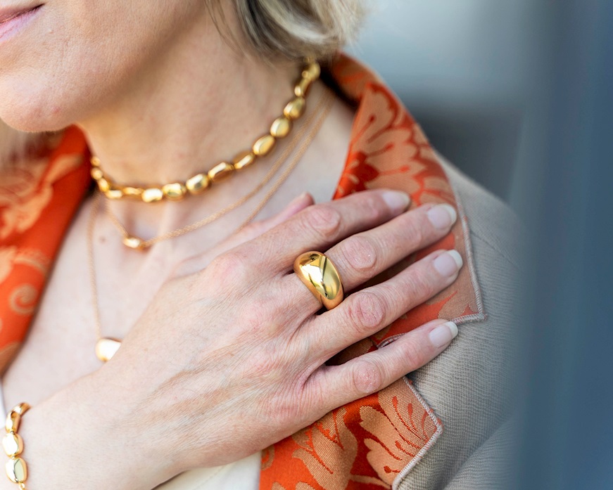 Ring Aria silver Unoaerre